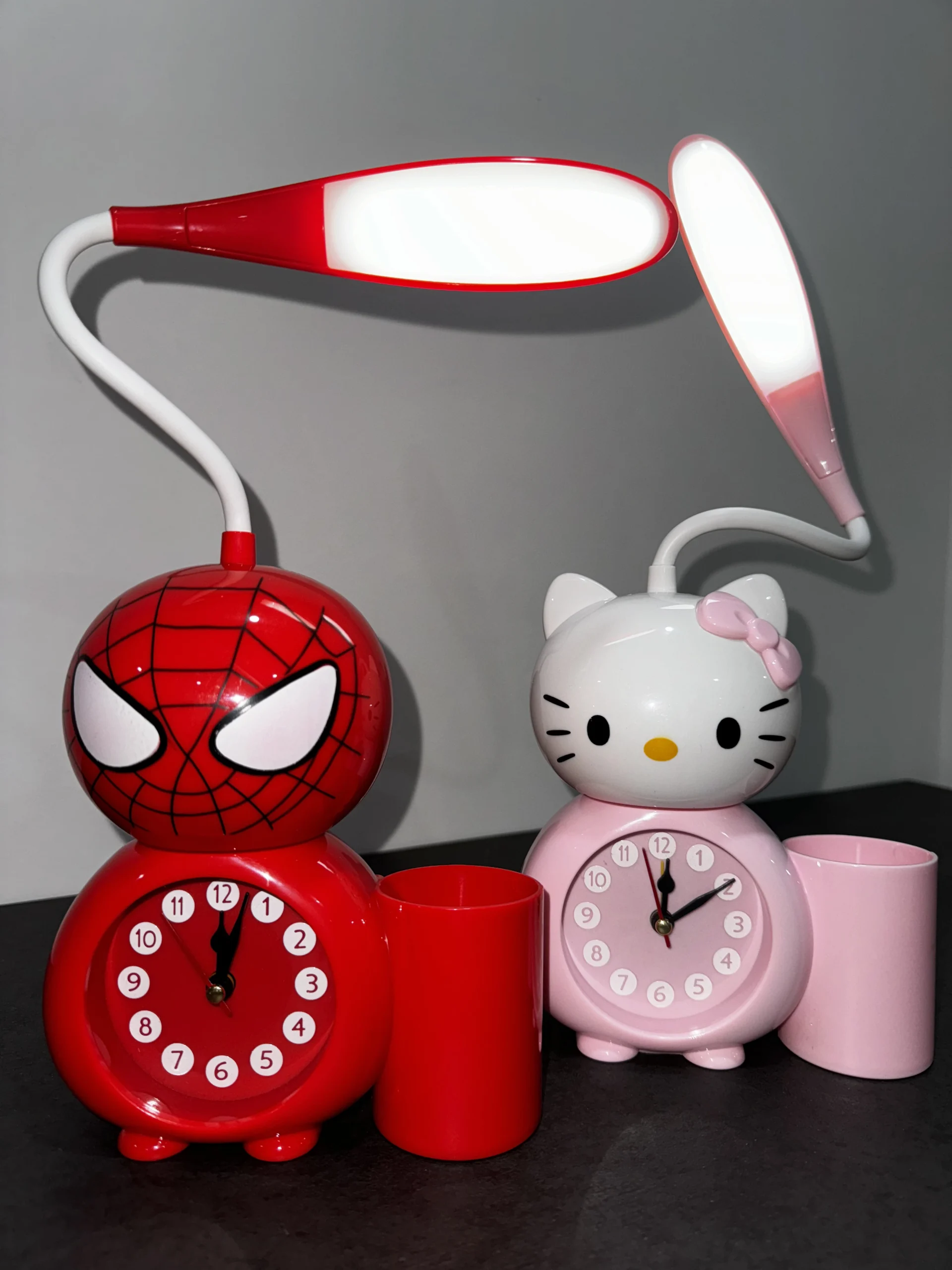 Lámpara Spiderman con reloj despertador - Imagen 8