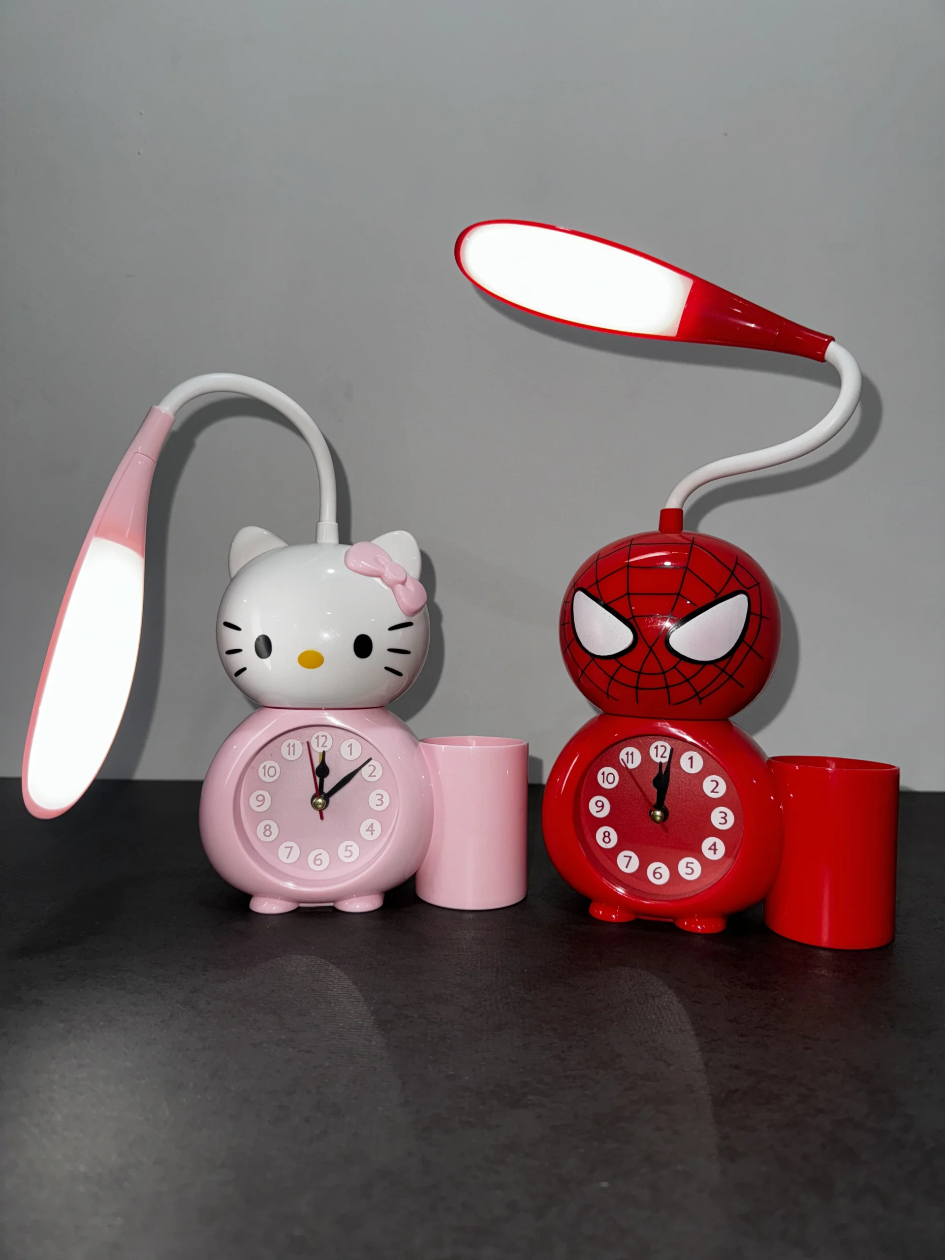 Lámpara Spiderman con reloj despertador - Imagen 7