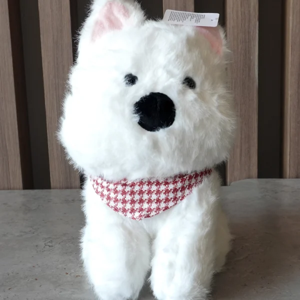 Peluche perro con pañoleta 35 cm