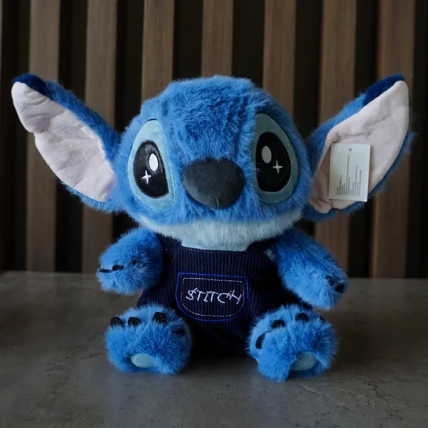 Peluche Stitch con overol 30 cm