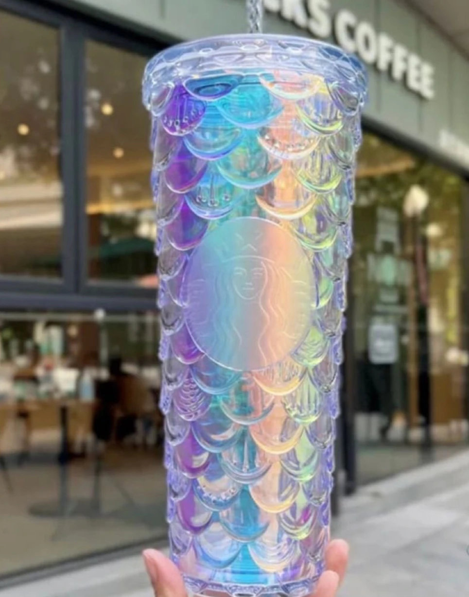 Vaso termo 720 ml cola de sirena