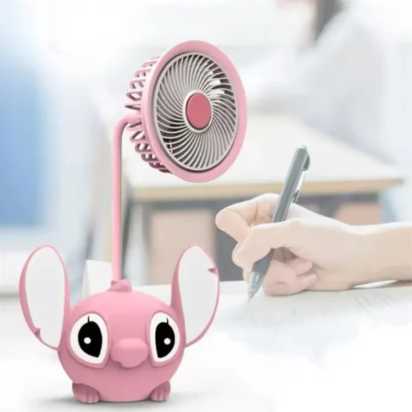 Ventilador Ángela 2 en 1 con sacapuntas