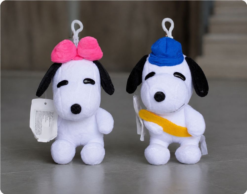 Llavero de peluche Snoopy